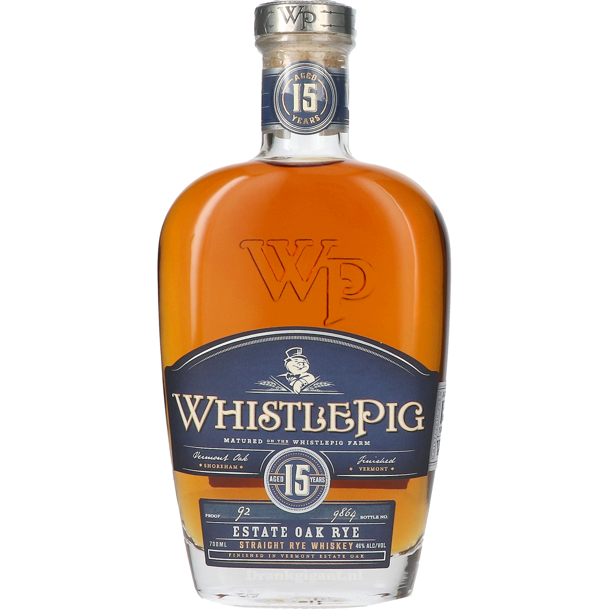 Whistlepig 15 Years Straight Rye 70 cl