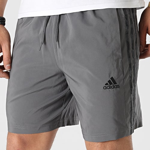 Short Jogging A Bandes IC1494 Gris