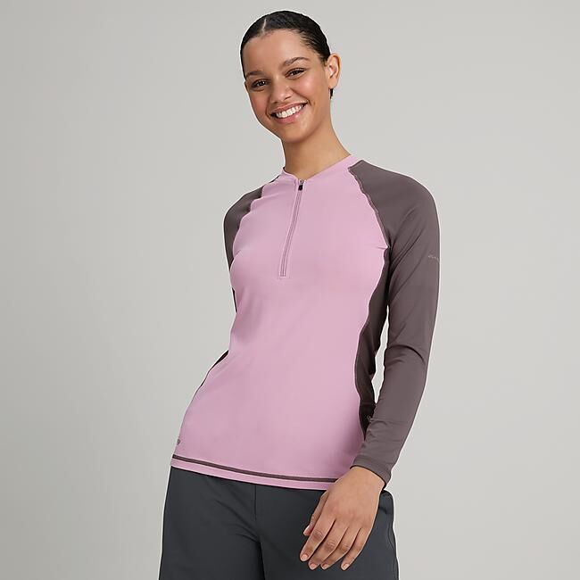 KATHMANDU - T-SHIRT ML 1/2 ZIP WTR-SEEKER WM