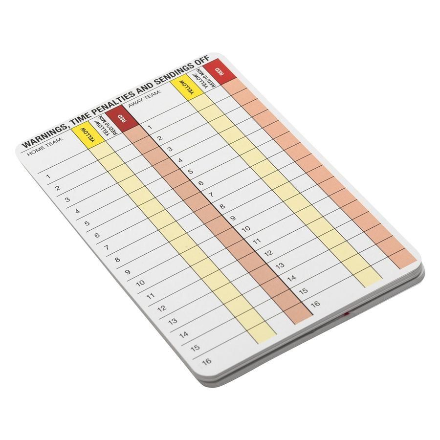 Select Arbitre Bloc note - Blanc