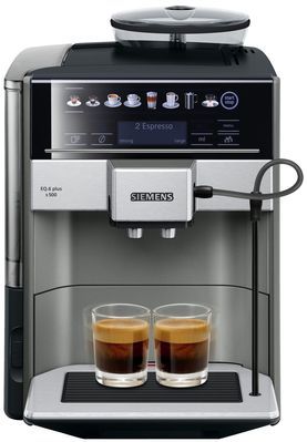 Siemens - EQ6 Plus S500 - Volautomatische Espressomachine - Grijs/RVS