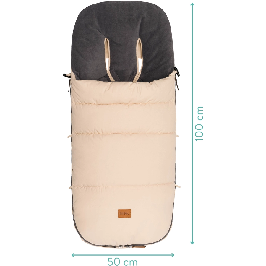 fillikid Winterfußsack Kinley Ivory
