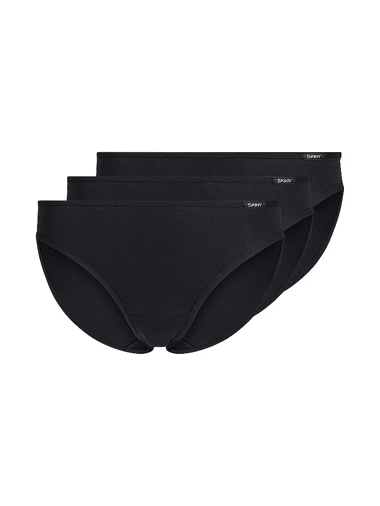 SKINY Slip 3-er Pkg. ESSENTIALS schwarz schwarz