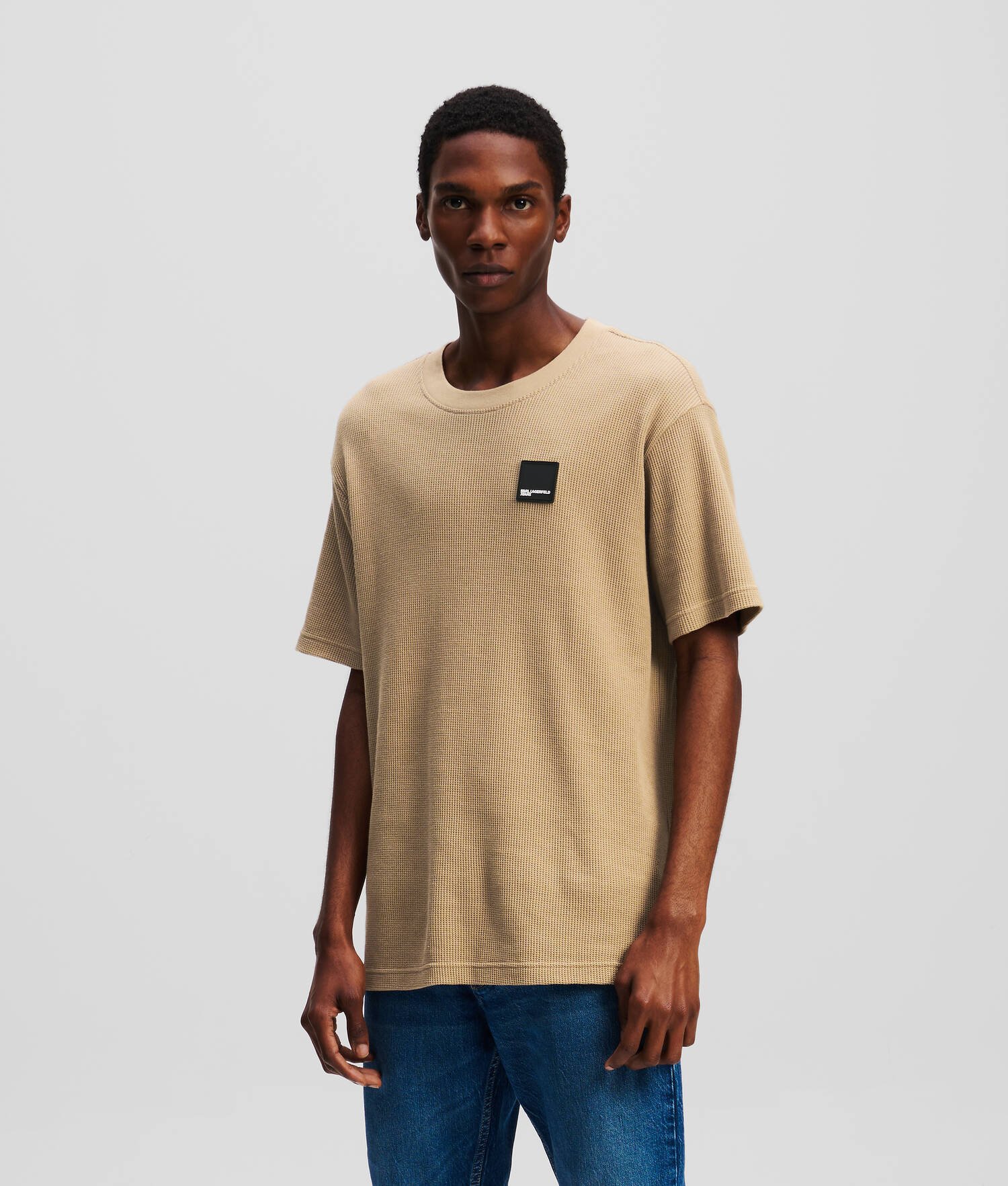 T-SHIRT À TEXTURE GAUFRÉE