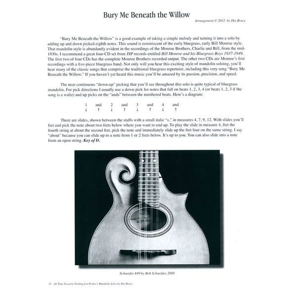 Mel Bay Favorite Picker's Mandolin