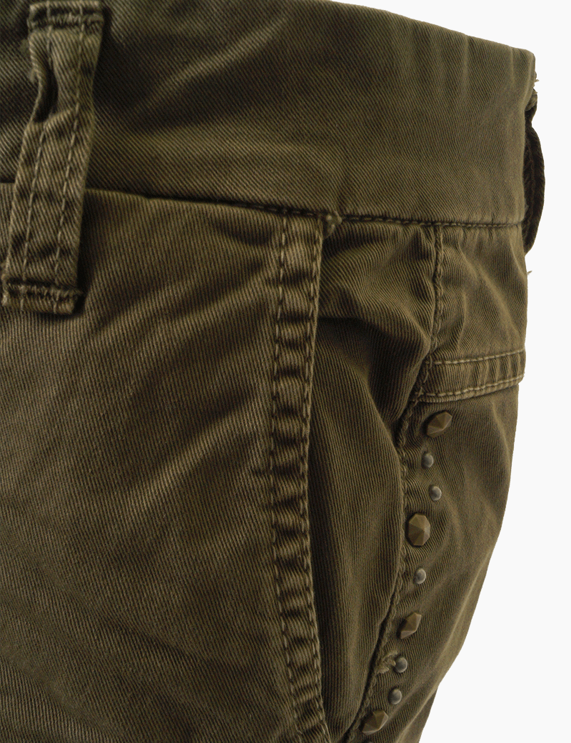 PLEASE PANTALON CHINO CARGO