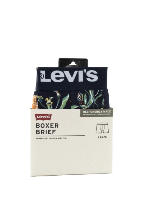 Calecons et slips levi's® flower 2p 001 blue combo