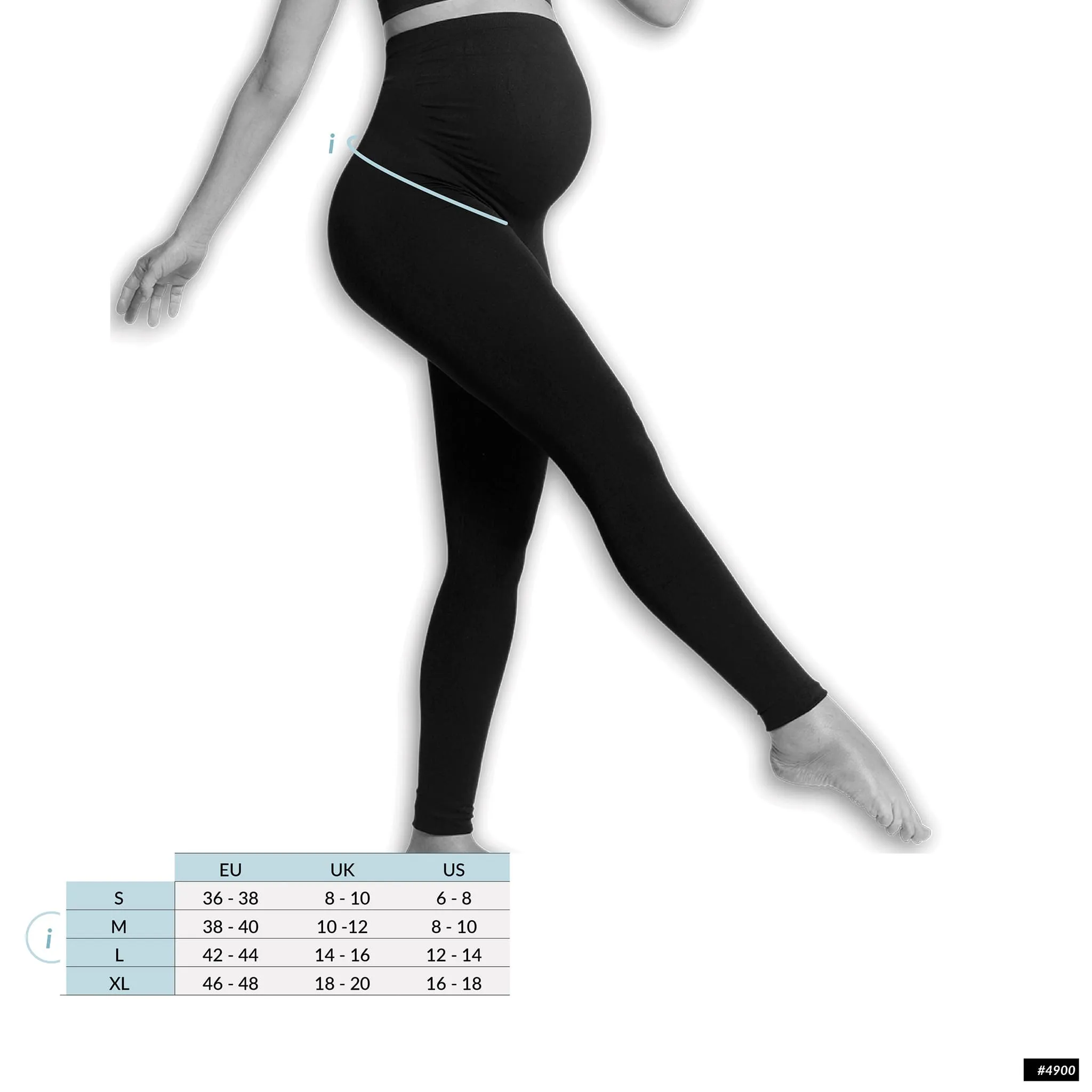 Carriwell Legging de Grossesse Soutien et Confort