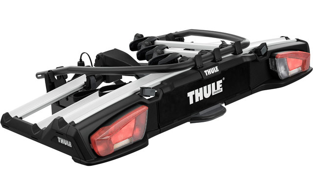 Thule VeloSpace XT Fahrradträger Anhängerkupplung für 2/3 Fahrräder, E-Bike geeignet