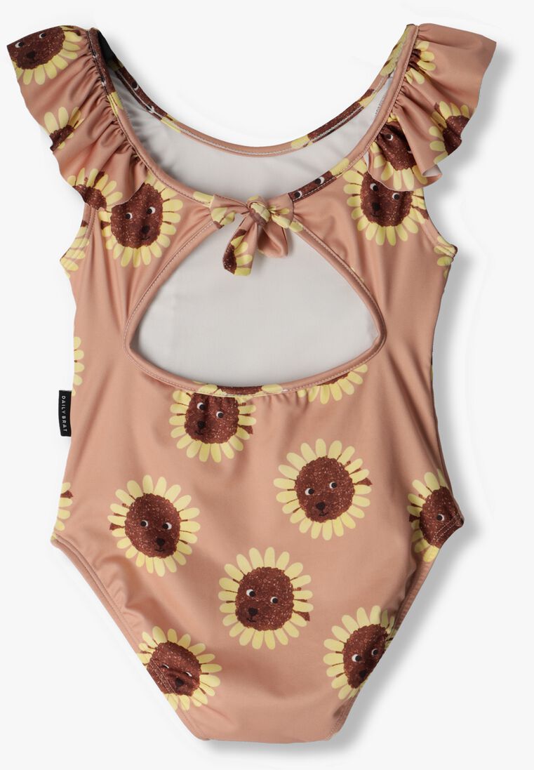 DAILY BRAT beige daily brat  sunny dog swimsuit