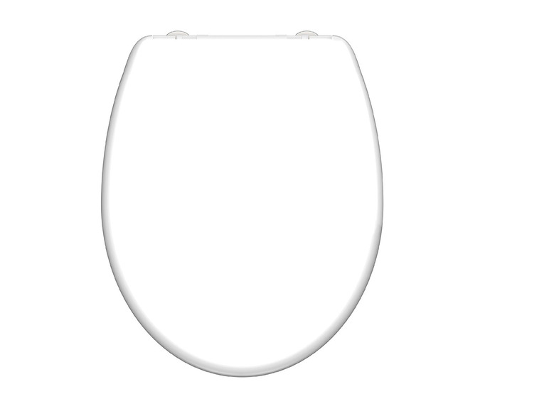 WC zitting duroplast FAMILY WHITE met soft-close-mechanisme en snelsluiting