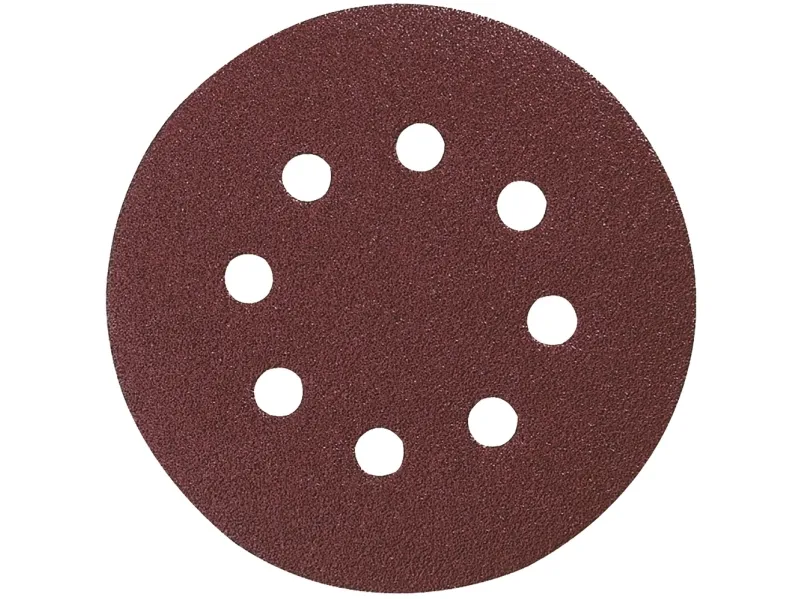 Makita - Sandpapirsark - for træ, metal - 10 stykker - 125 mm - rund - kornstørrelse: P240 - 125 mm