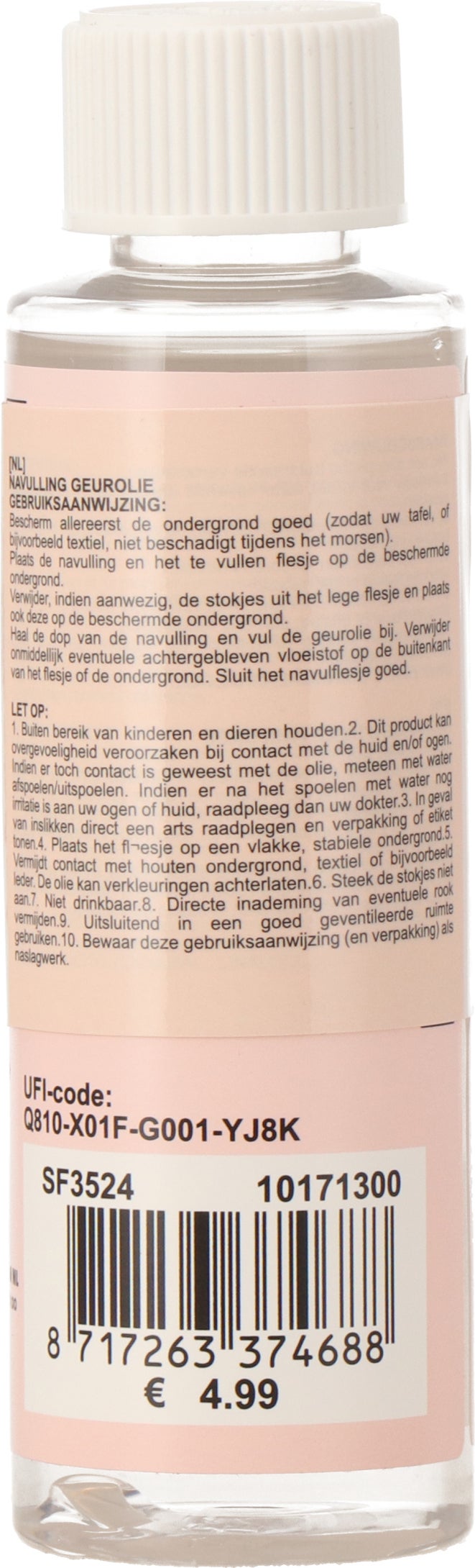 Intratuin navulling geurstokken Oliver Flower 120 ml
