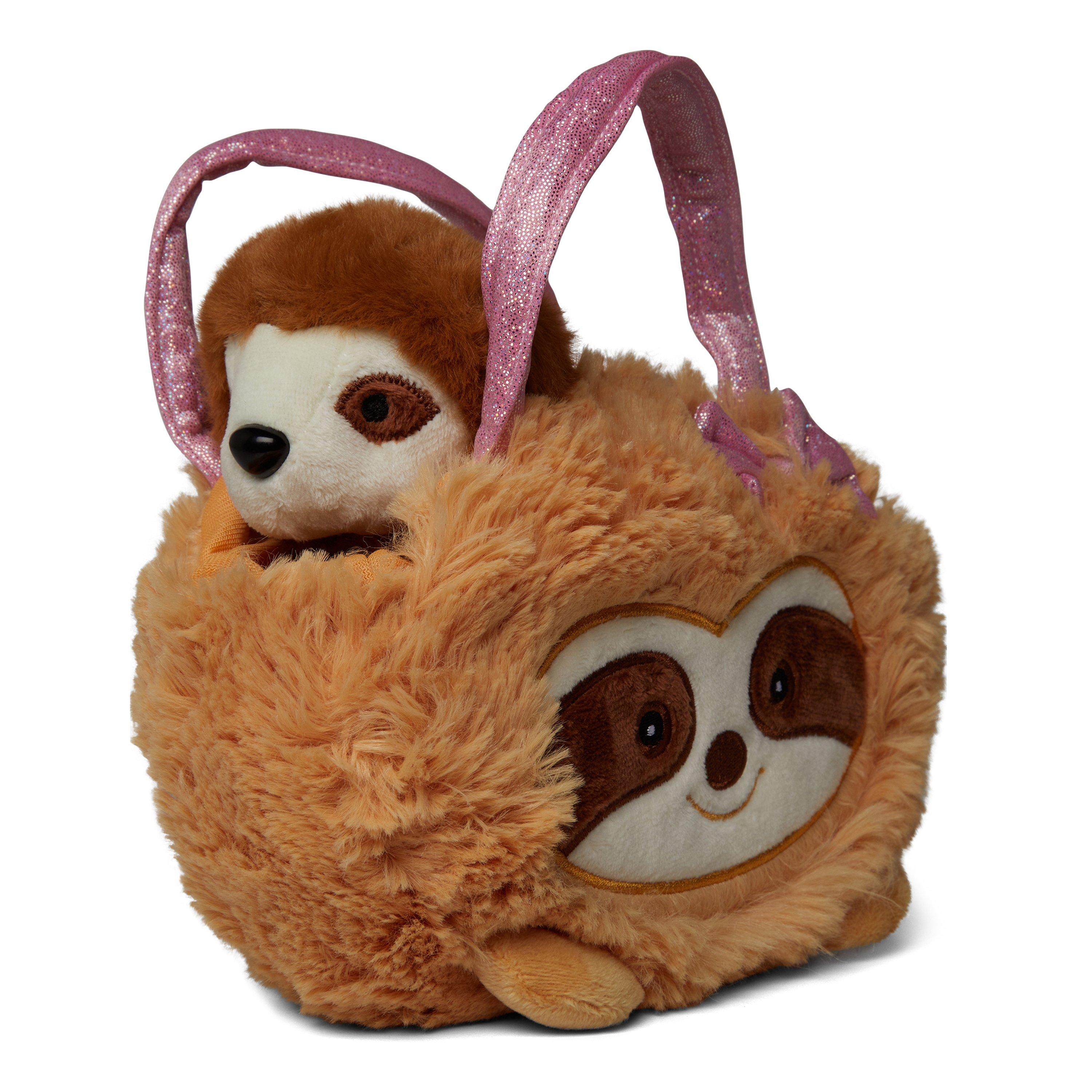 Toy Dept TD Minty Sloth Fancy Pals Bag Childrens