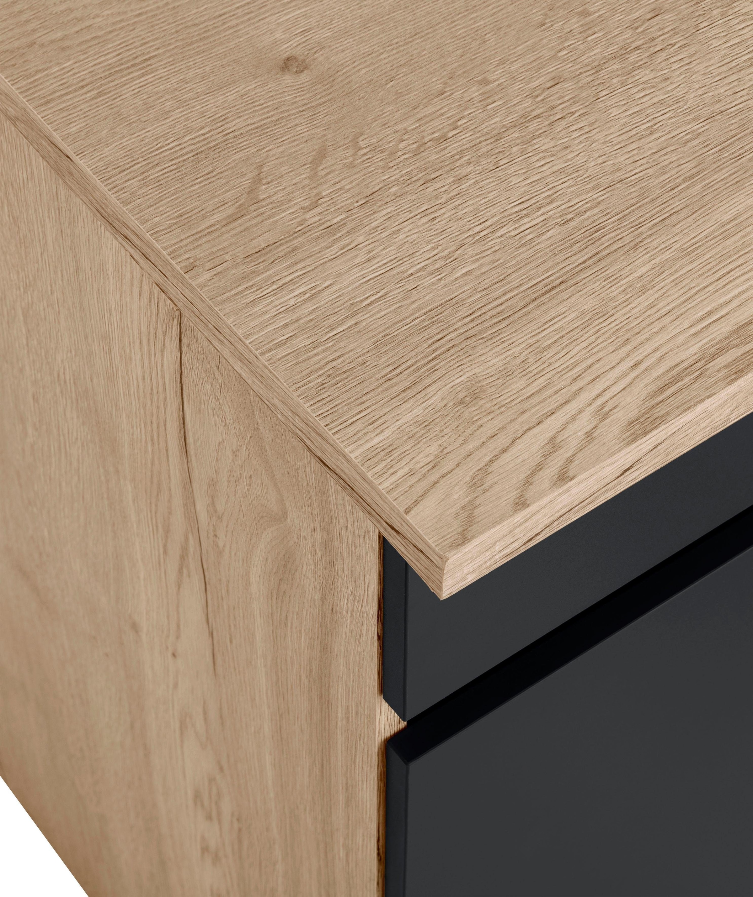 OPTIFIT Winkelküche »Roth« Stellmasse 300x175 cm, wahlweise mit E-Geräten, mit Apothekerschrank