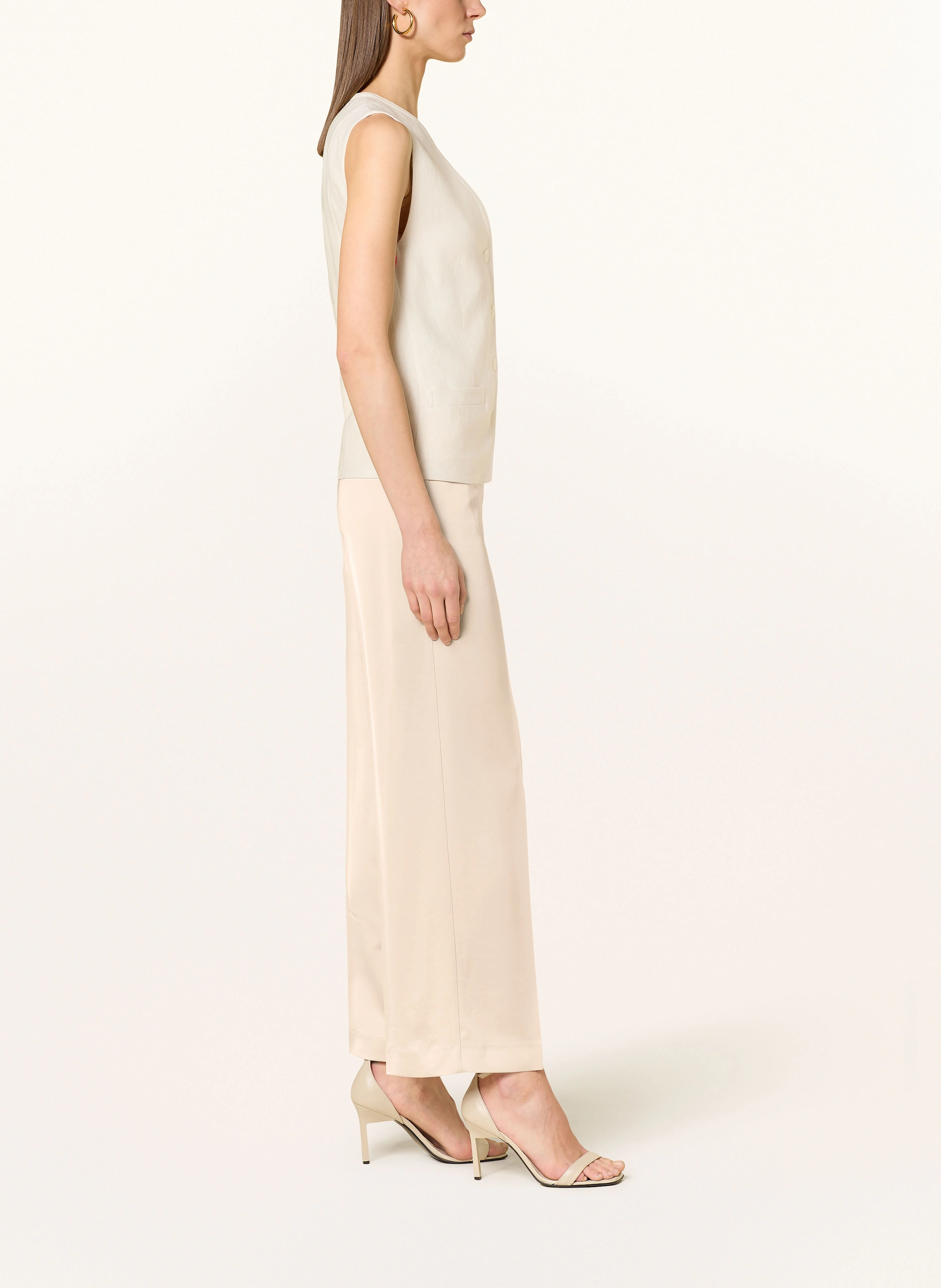 comma Marlenehose aus Satin