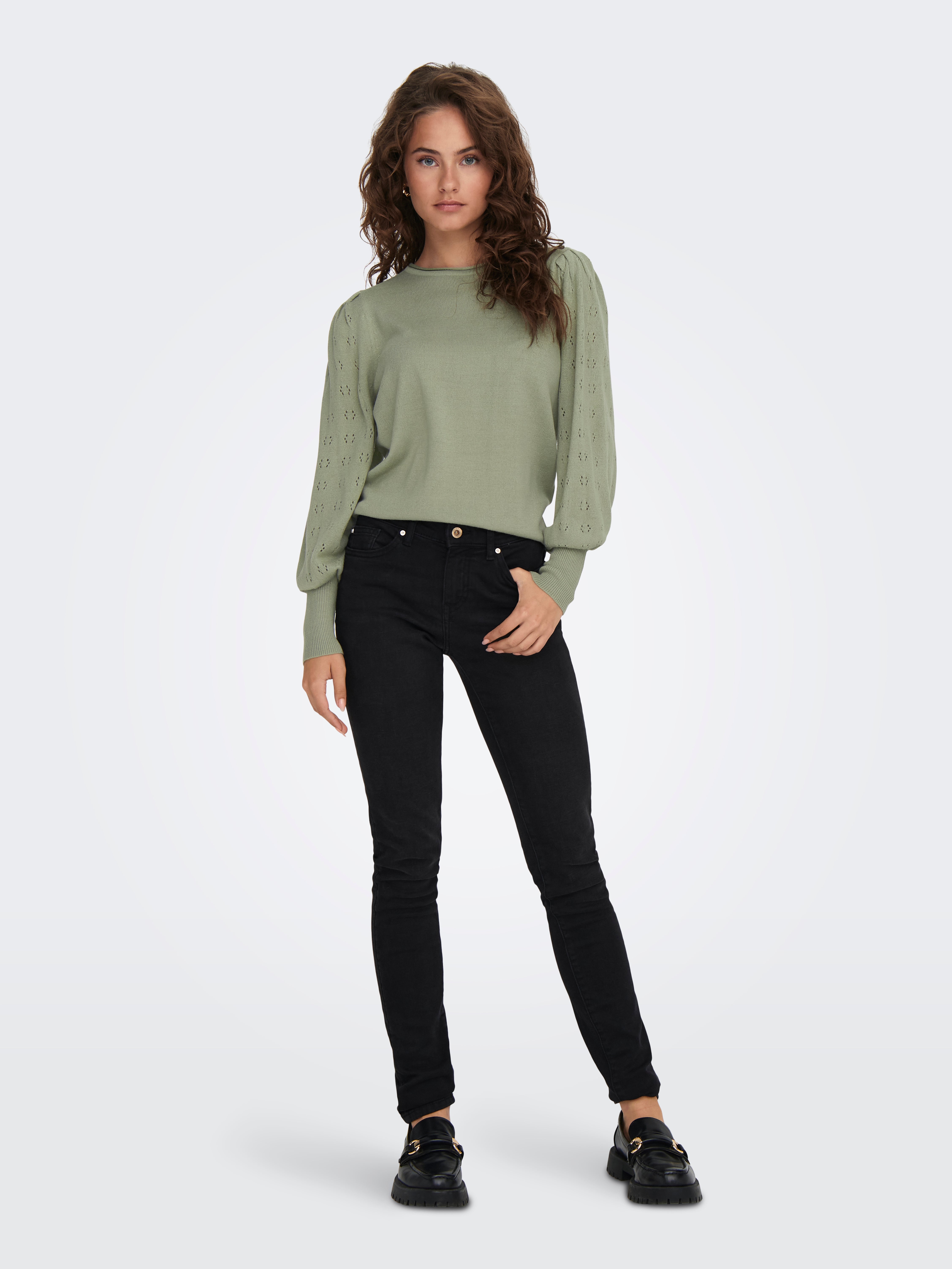 ONLMIRA Strickpullover Seagrass