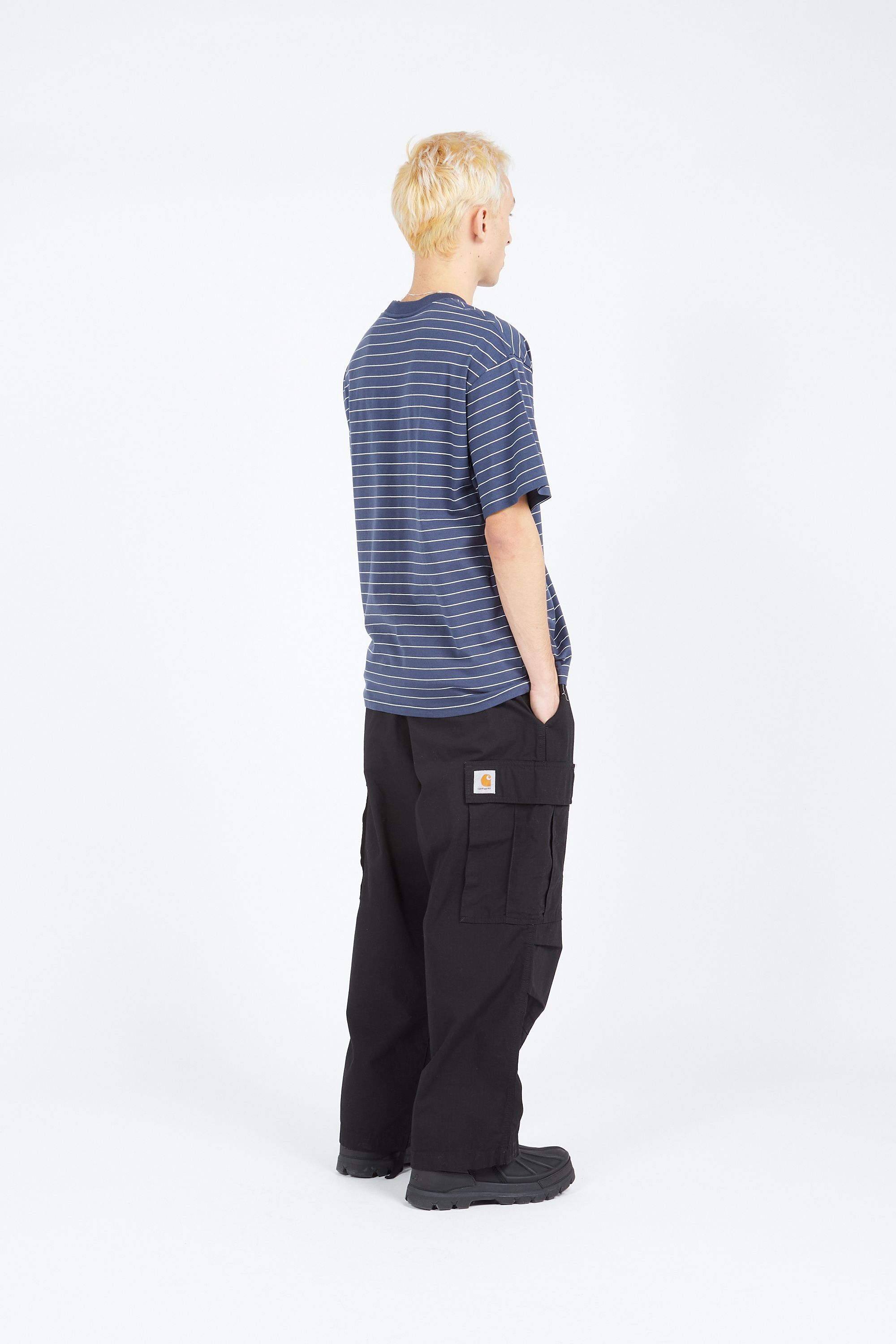 CARHARTT WIP T-shirt S/S Orlean Spree T-Shirt Bleu