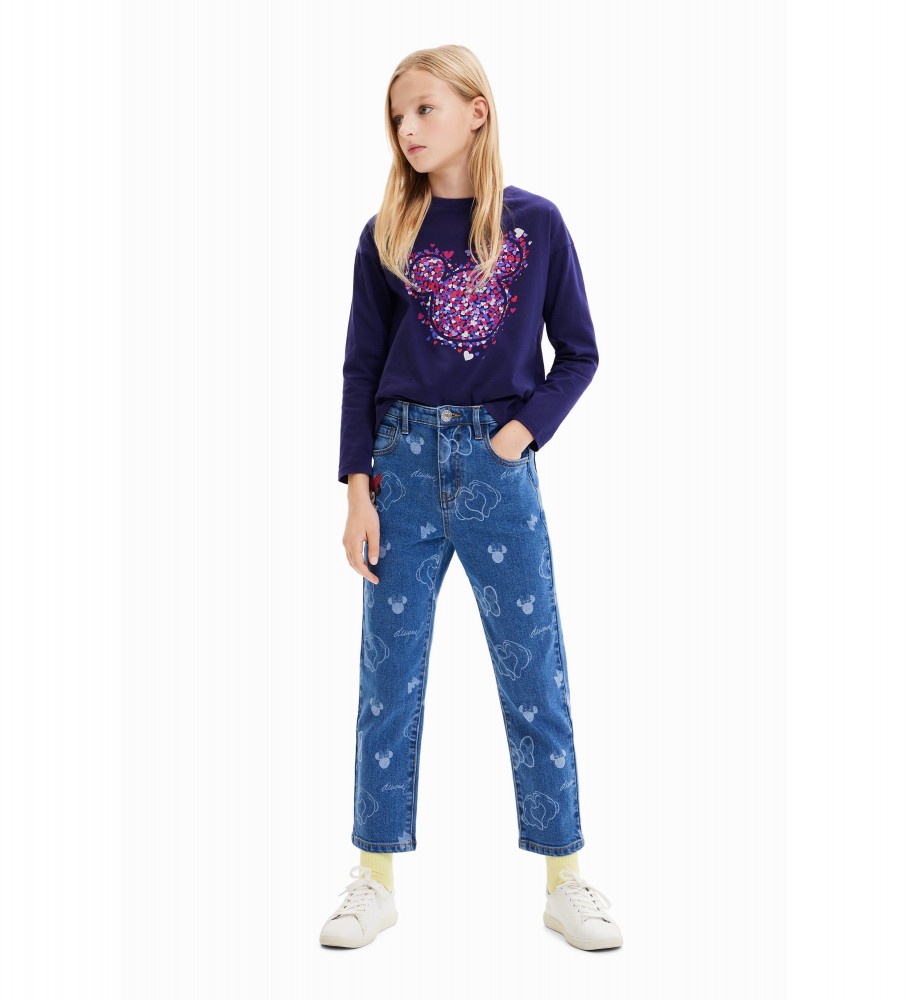 Camiseta Desigual Laurie Disney azul