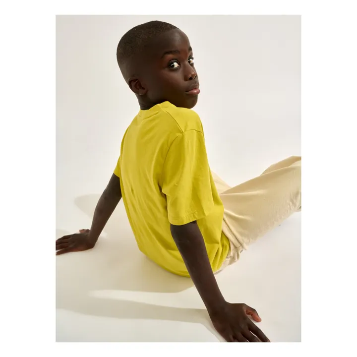 Bellerose T-shirt Kenny Coton Bio | Jaune