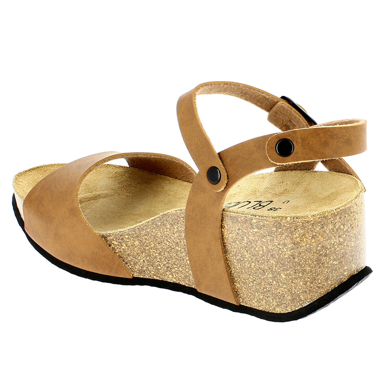 Bluebay Sandales Marie camel foncé Talon 6 cm