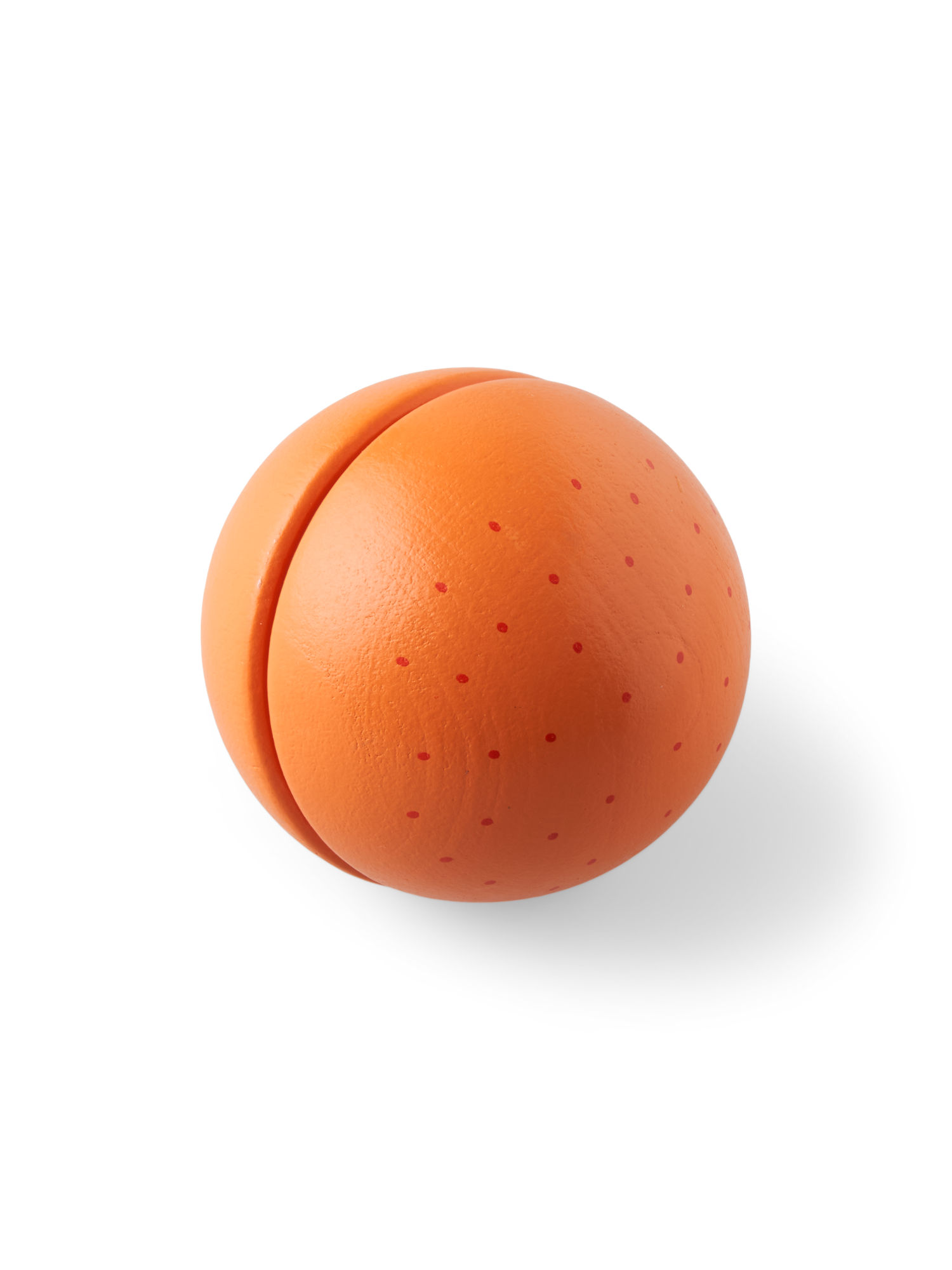 Legetøjsappelsin i træ | Poppeltræ. | Burned Orange