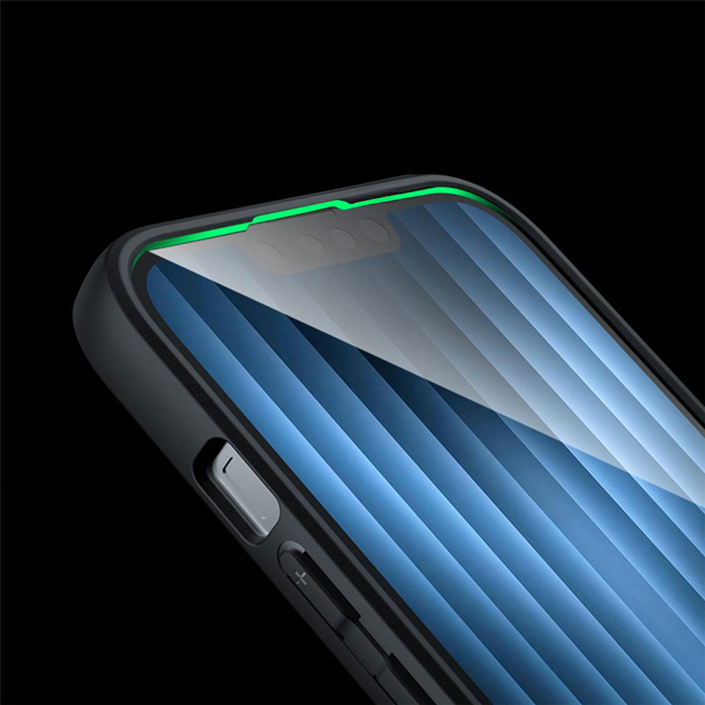 iPhone 16e Hybrid Hardcase Hülle TPU Bumper   Kunststoff Rückseite - Transparent