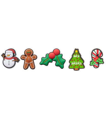 Crocs Anhänger - Iconic Weihnachten - 5er-Pack