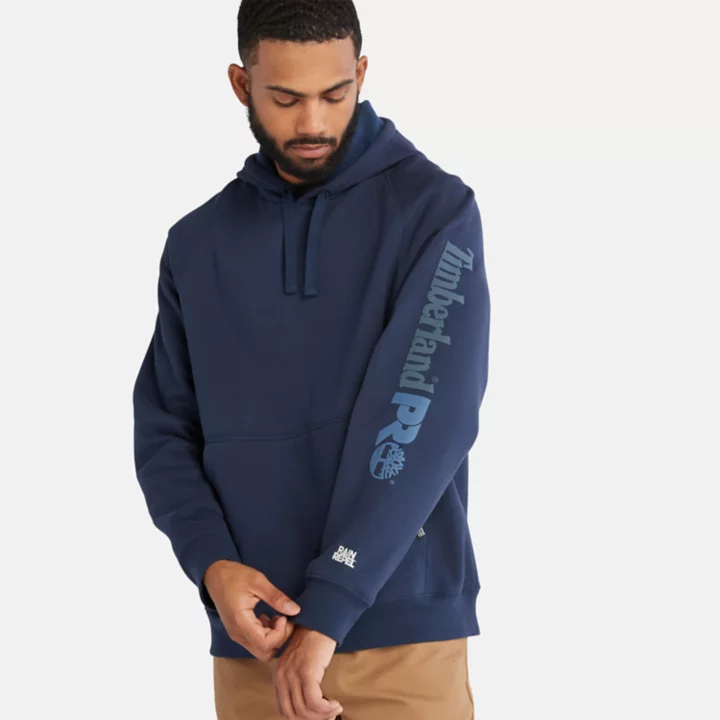 Sweat à capuche Hood Honcho Sport Timberland PRO pour homme en bleu marine