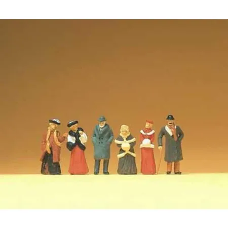 Preiser 12197 HO Passanten Winterkleidung