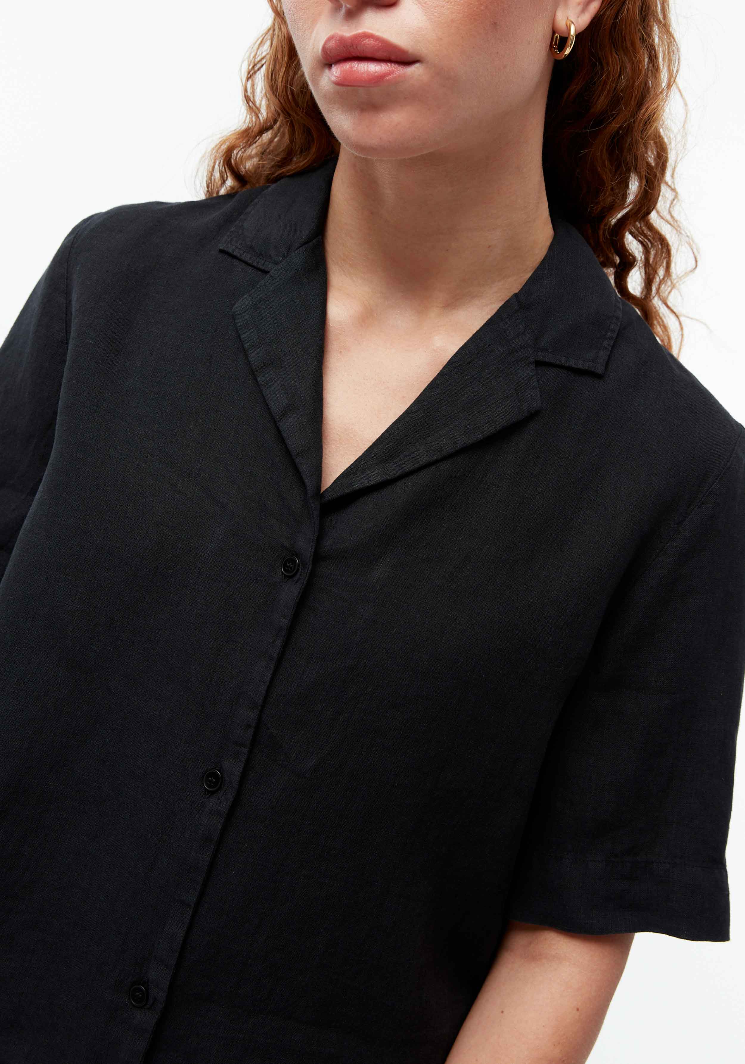 Givn Berlin Leinenbluse GBCarol Black