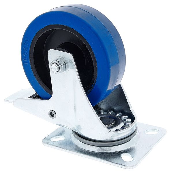 Millenium Lenkrolle gebremst MkII blau