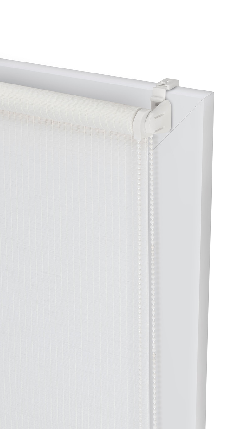 my home Rollo »LIYN« Lichtschutz Sichtschutz | Verdunkelung ohne Bohren freihängend Trendiges Rollo in Naturoptik- NEUHEIT!