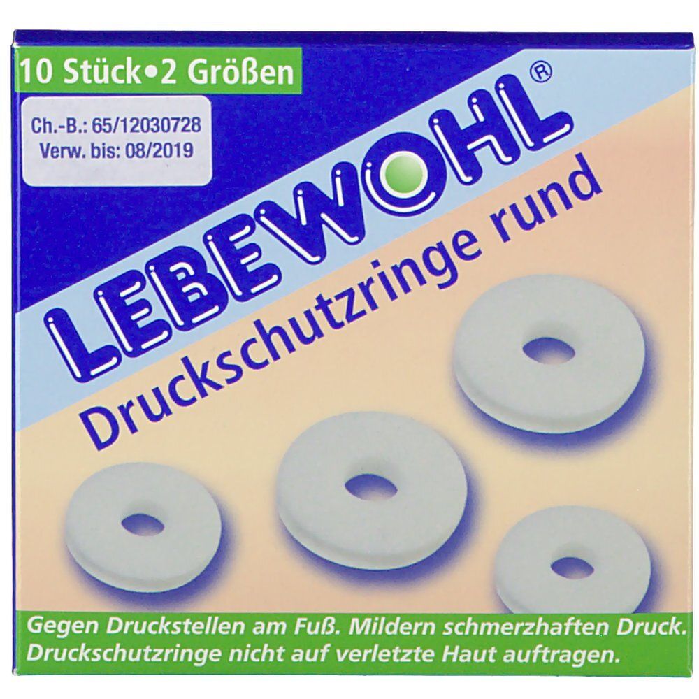 LEBEWOHL® Druckschutzringe rund