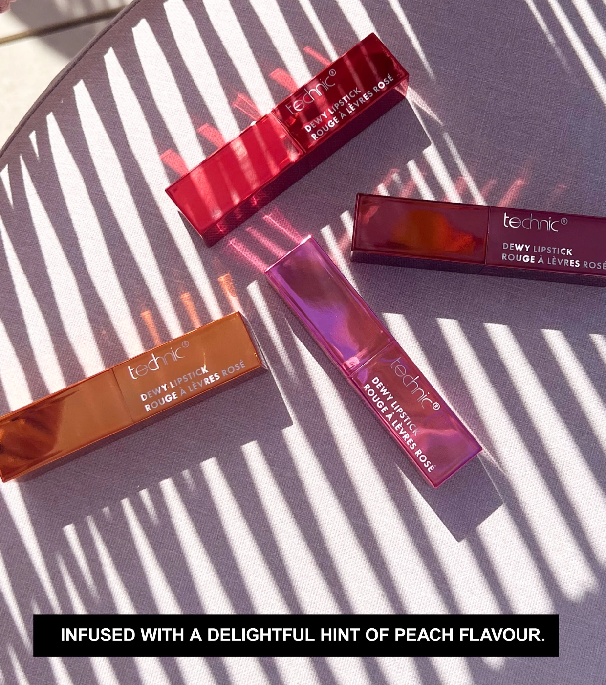 Technic Cosmetics - *Sundrenched* - Batom Dewy Lipstick - Like a Boss