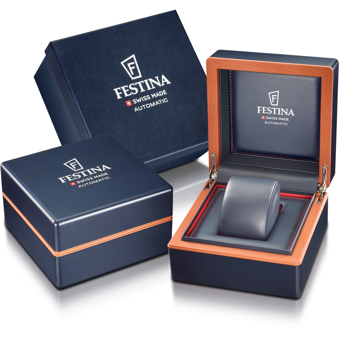 Festina Swiss Vallée Automatik Blau