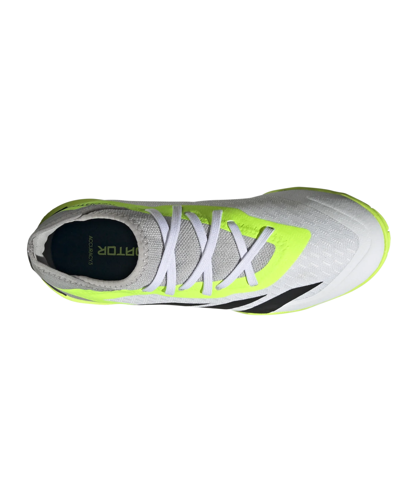 adidas Predator Accuracy.3 IN Halle Crazyrush Kids Weiss Schwarz Gelb