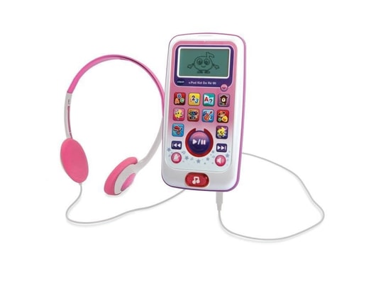 VTECH - Lecteur MP3 V.pod kid do, ré, mi rose - 3 - 6 ans