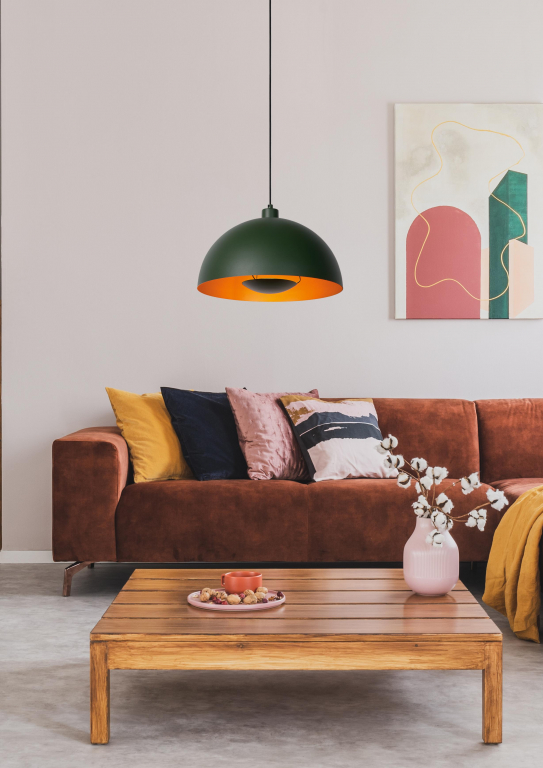 Lucide Siemon hanglamp Ø40 zwart
