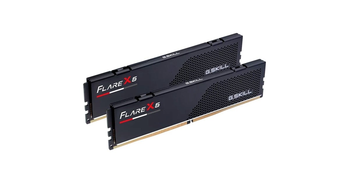 G.Skill48 GB DDR5-6000 Kit werkgeheugen  (Zwart, F5-6000J4048F24GX2-FX5, Flare X5, EXPO)