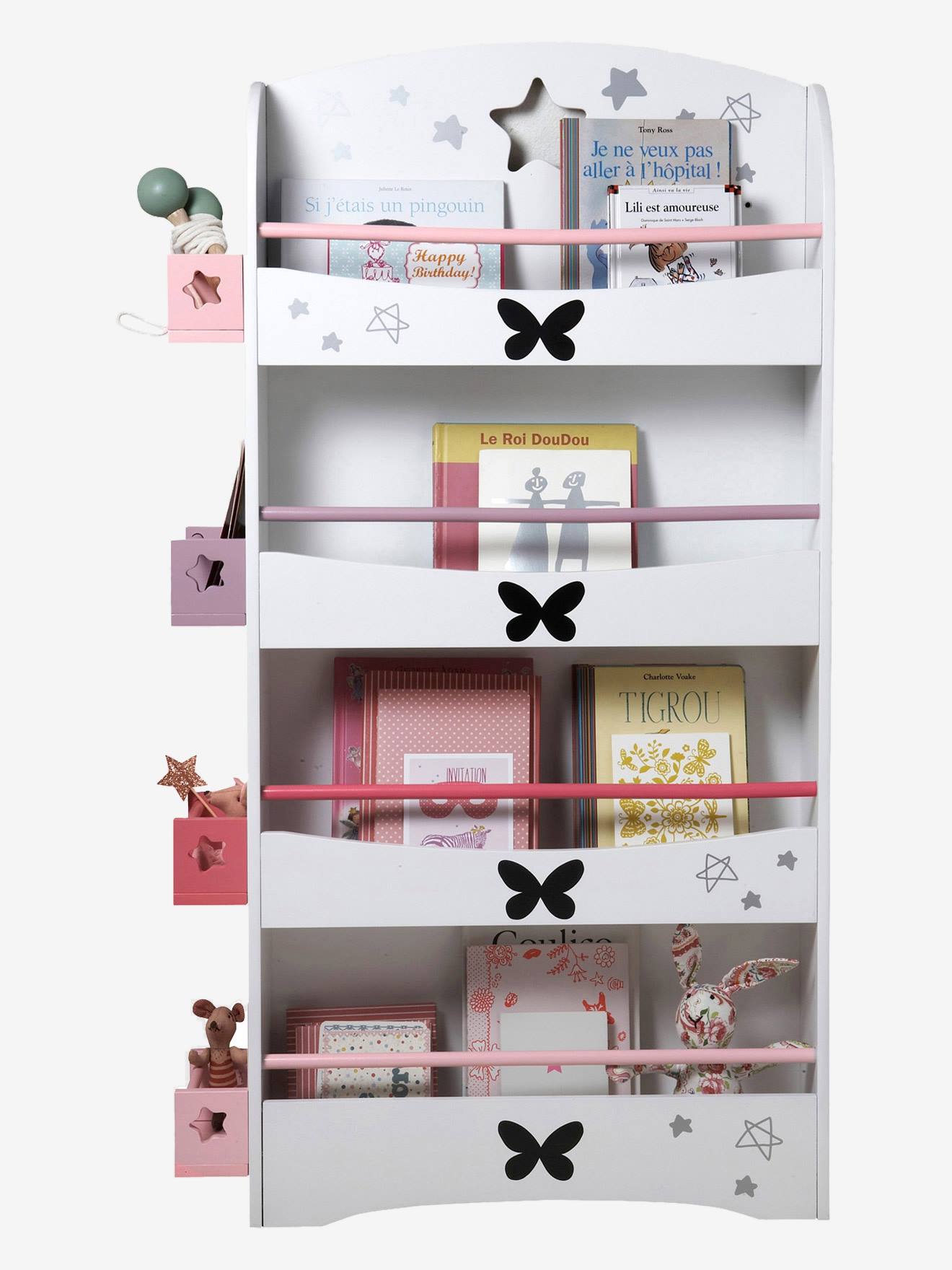 Estante branca Miss Butterfly