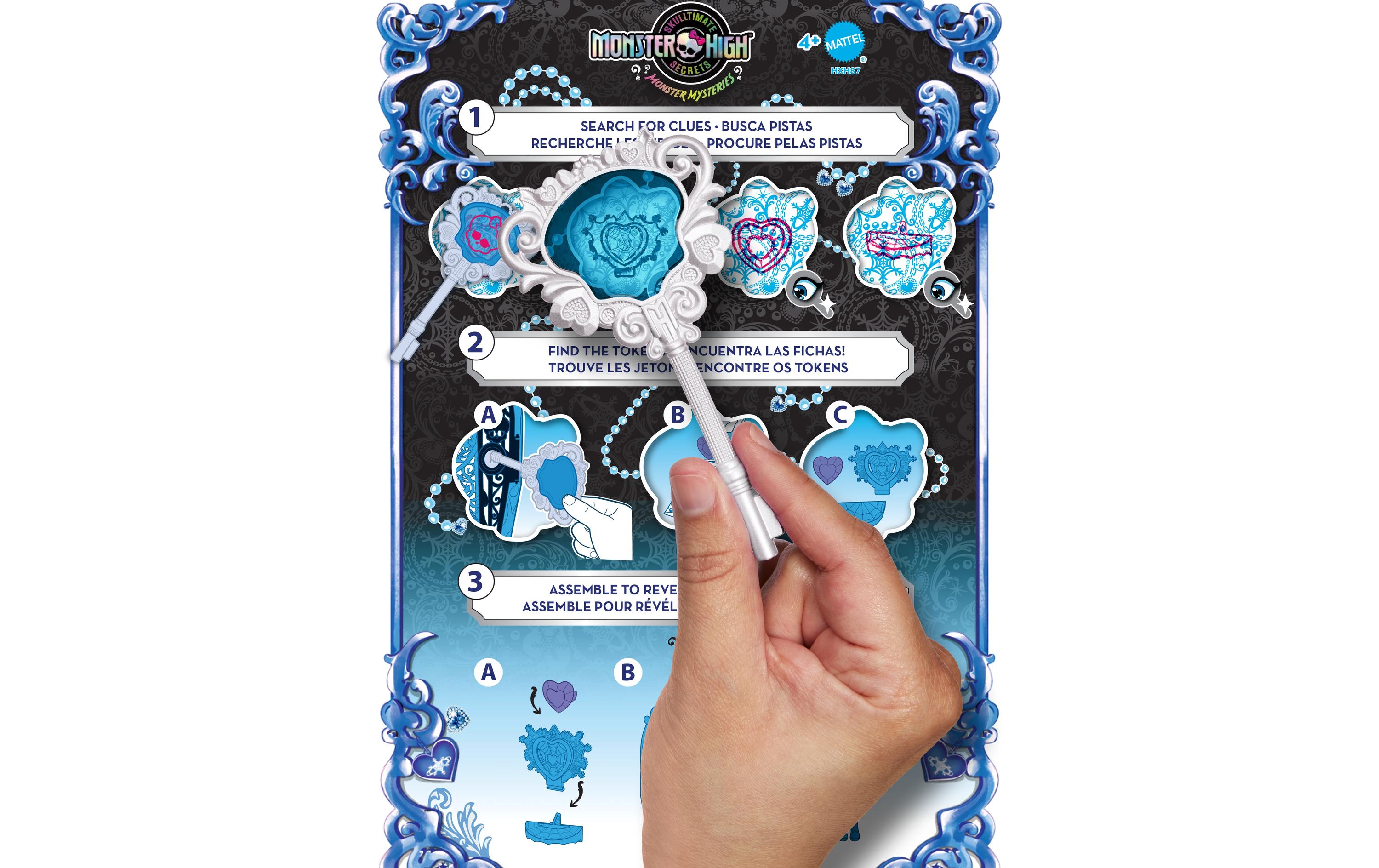 Spielset Monster High Skulltimate AbbeyPopstar-Modepuppe mit Kleiderschrank und vielen Accessoires