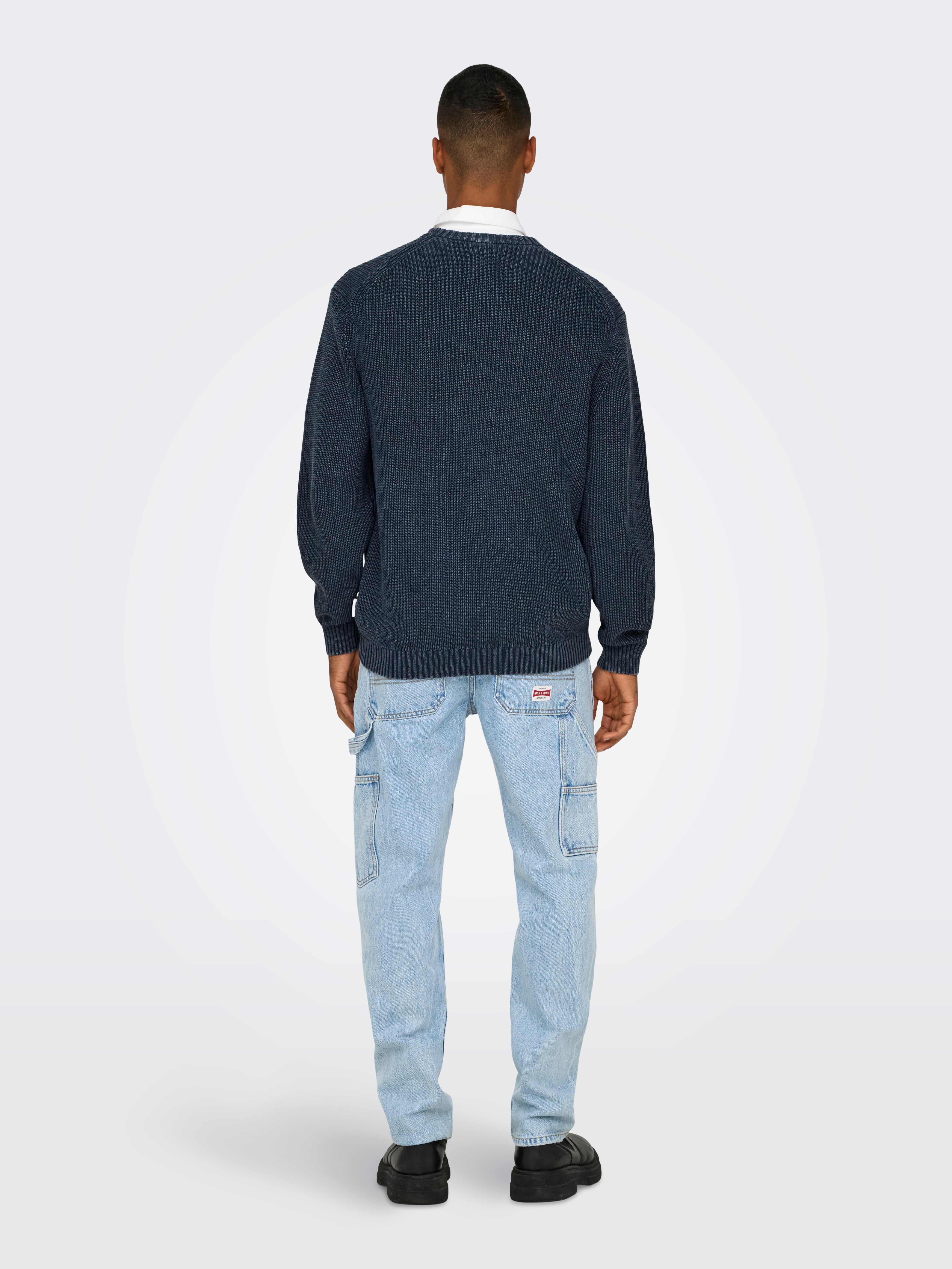 ONSROSU Pullover Navy Blazer