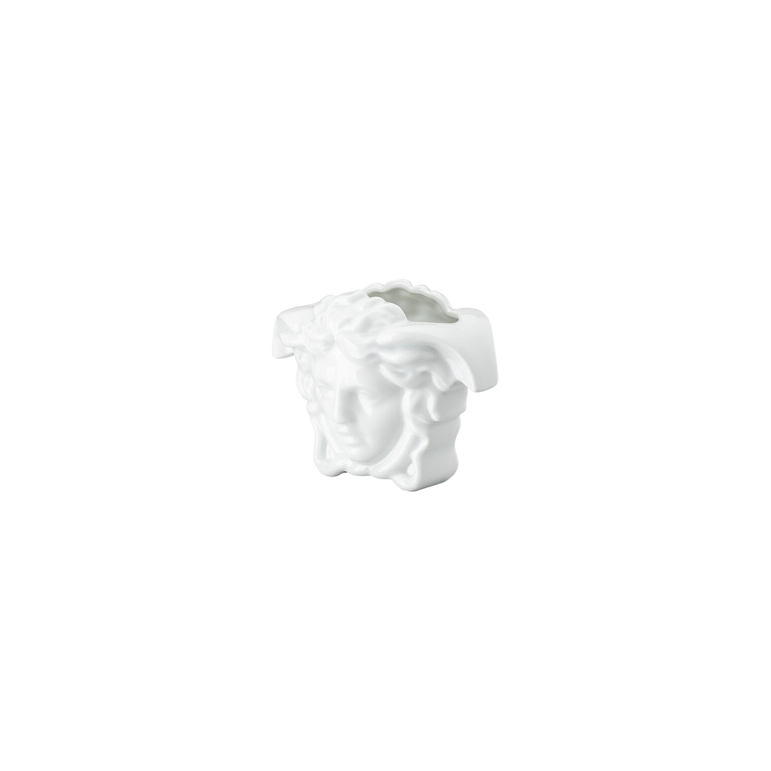 Medusa Grande White Vase 9 cm