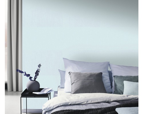 Vliesbehang 10171-18 ELLE Decoration Uni Glitter lichtblauw