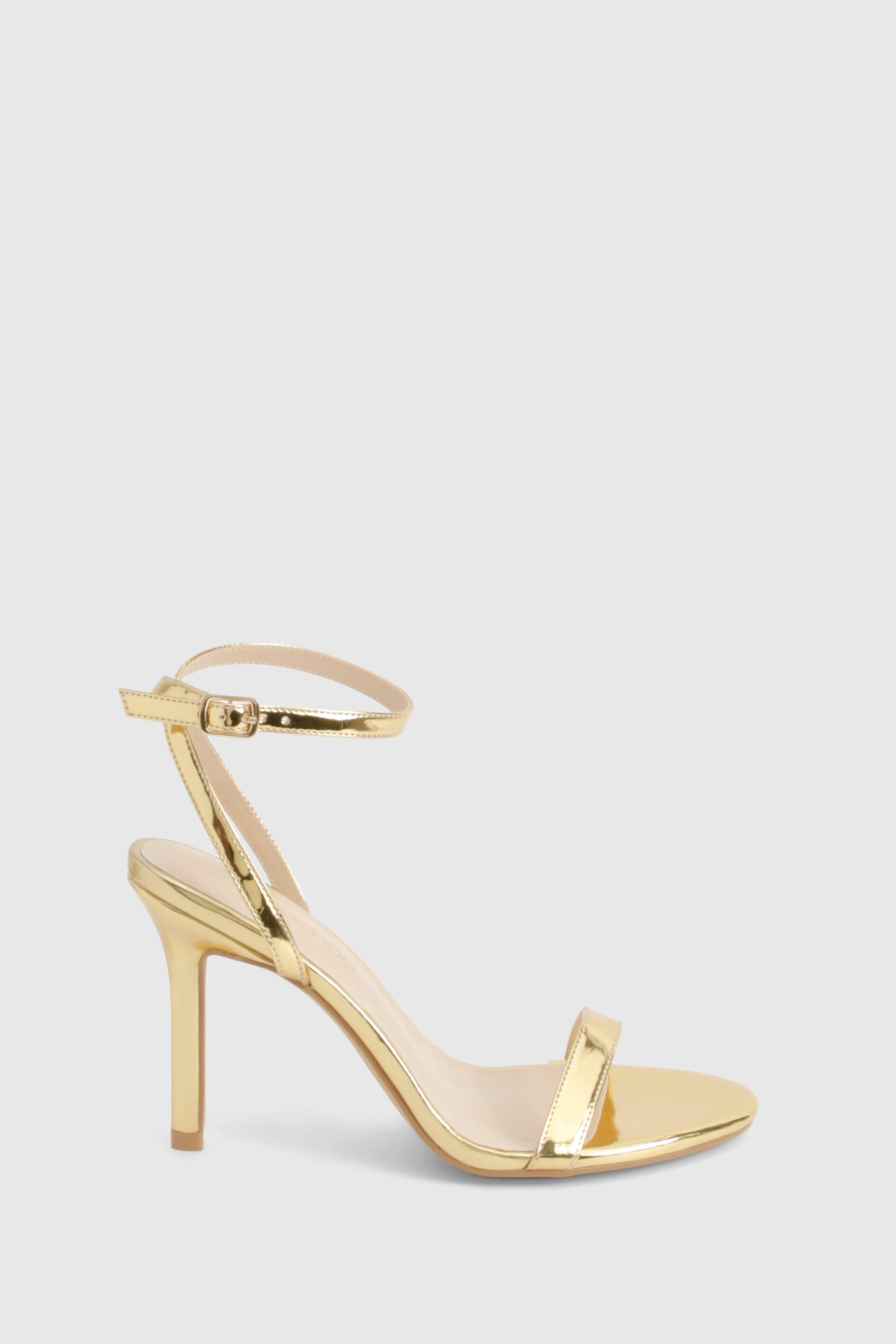 boohoo Talons métalliques à peine perceptibles
