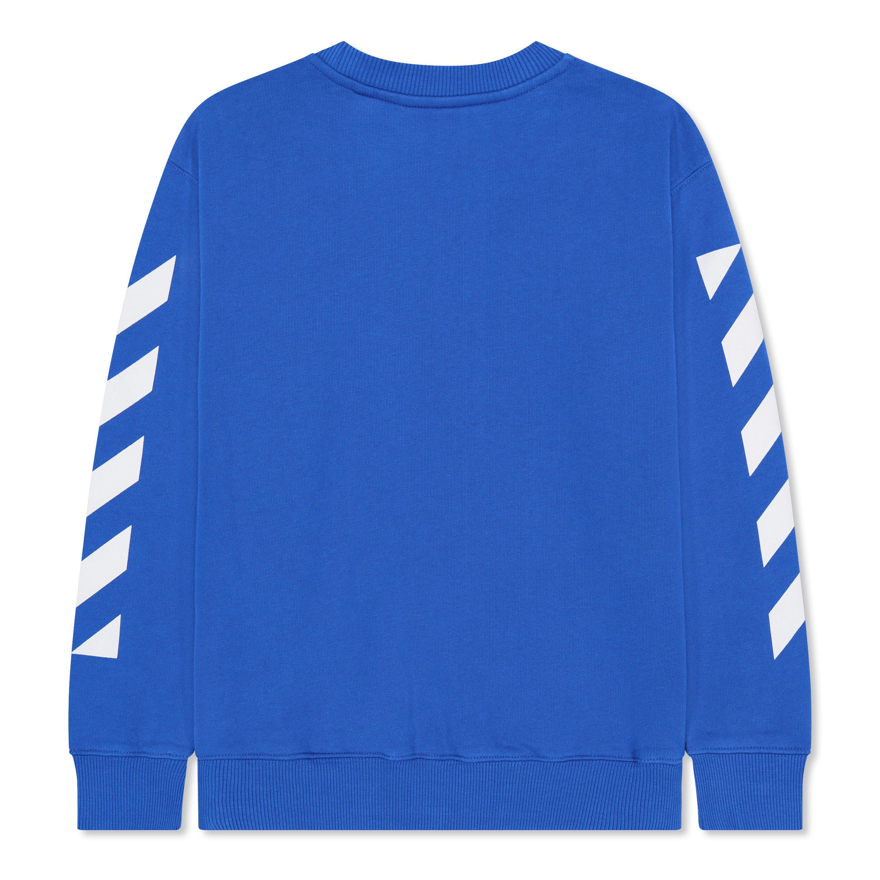 Off White Diag Crewneck Sweatshirt Juniors