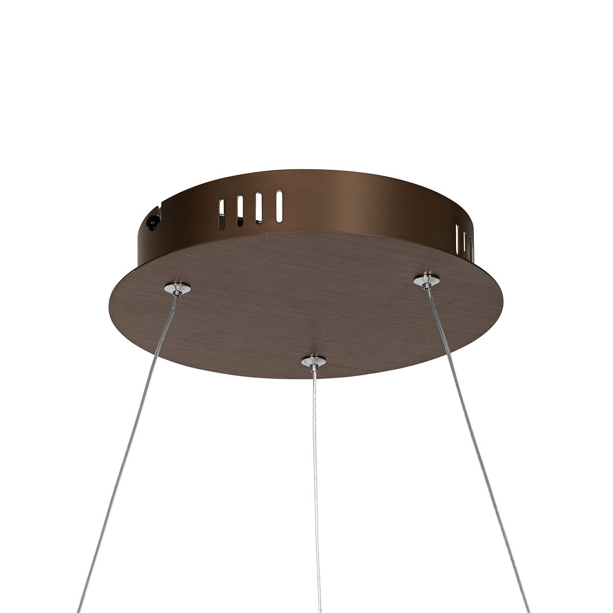 Hanglamp brons 80 cm incl. LED 3-staps dimbaar - Girello