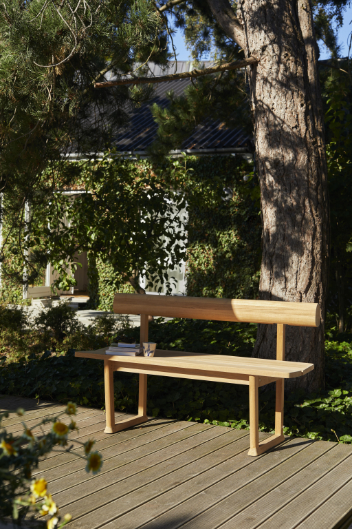 Fritz Hansen Banco Bench tuinbank 130