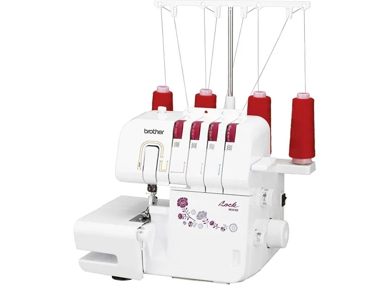 Brother M343D Overlock - Serger - 4 søm - 3/4-tråd